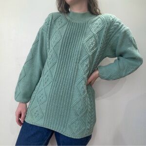 Vintage Sage Green Sweater